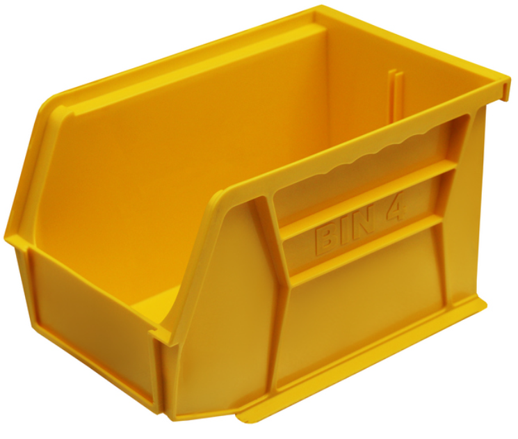 Bin Size 4 Blue, Green, Clear, Red, Yellow and Grey – 210mm x 140mm x 130mm - Image 5