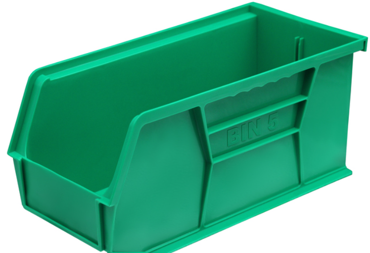 Bin Size 5 Blue, Green, Clear, Red, Grey and Yellow – 280mm x 140mm x 130mm - Image 5