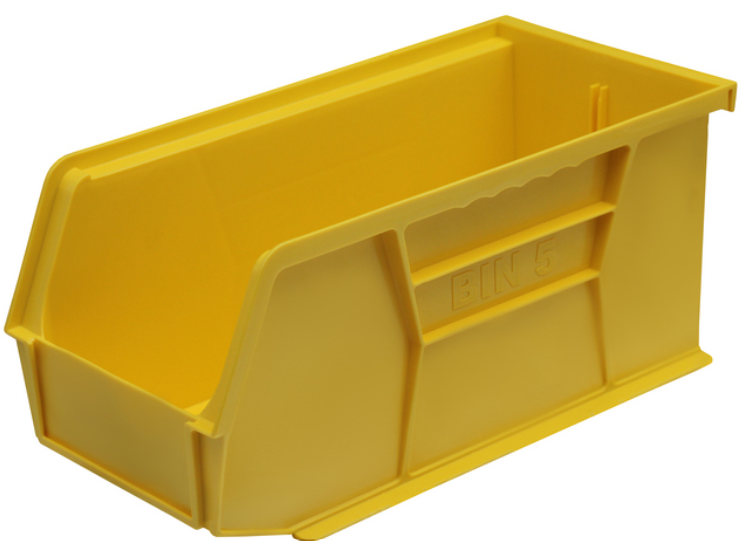 Bin Size 5 Blue, Green, Clear, Red, Grey and Yellow – 280mm x 140mm x 130mm