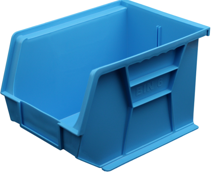 Bin Size 6 Blue, Green, Clear, Red, Grey and Yellow – 280mm x 210mm x 180mm - Image 2