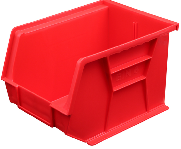 Bin Size 6 Blue, Green, Clear, Red, Grey and Yellow – 280mm x 210mm x 180mm - Image 6