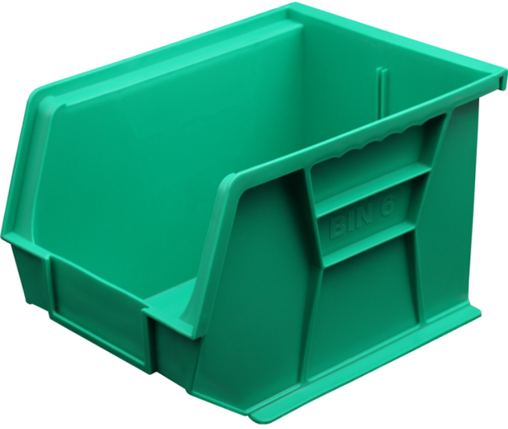 Bin Size 6 Blue, Green, Clear, Red, Grey and Yellow – 280mm x 210mm x 180mm - Image 3