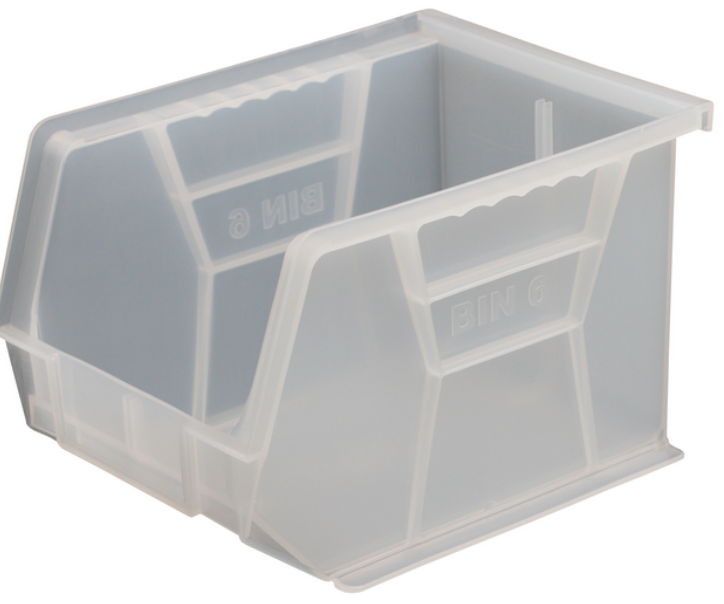 Bin Size 6 Blue, Green, Clear, Red, Grey and Yellow – 280mm x 210mm x 180mm - Image 4