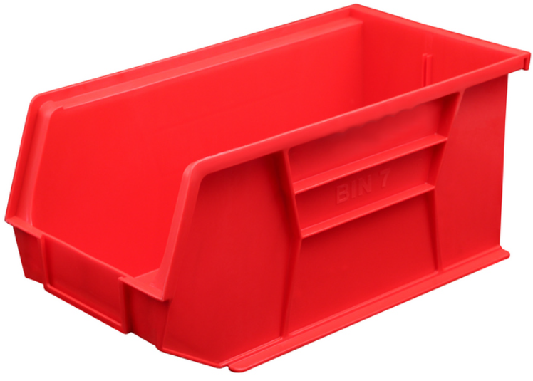 Bin Size 7 Blue, Green, Clear, Grey, Red and Yellow – 375mm x 210mm x 180mm - Image 2