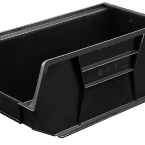 Bin Size 7 Black – 375mm x 210mm x 180mm