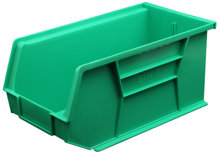 Bin Size 7 Blue, Green, Clear, Grey, Red and Yellow – 375mm x 210mm x 180mm - Image 4