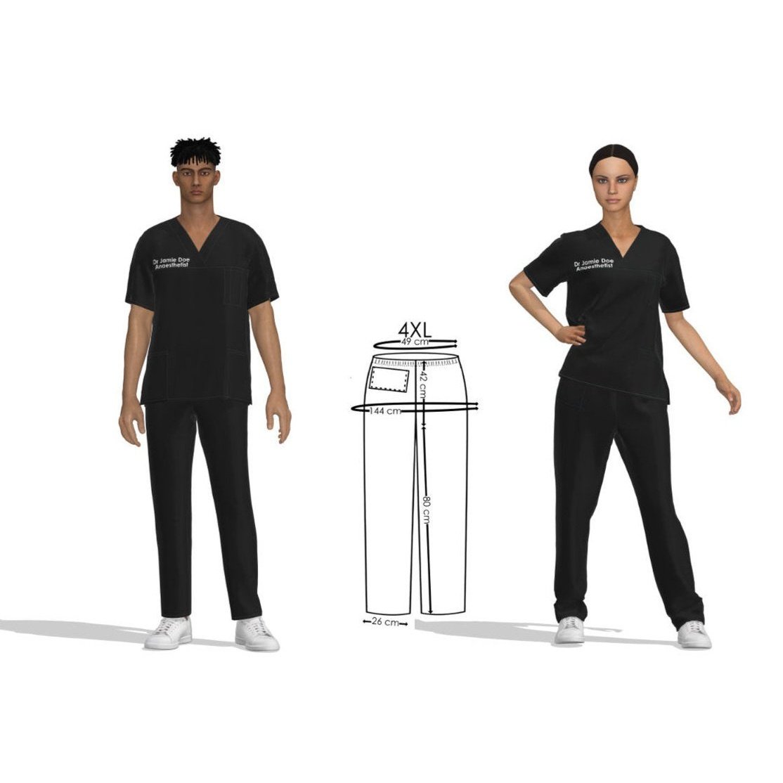 Scrub Pants - Microfibre - Image 99