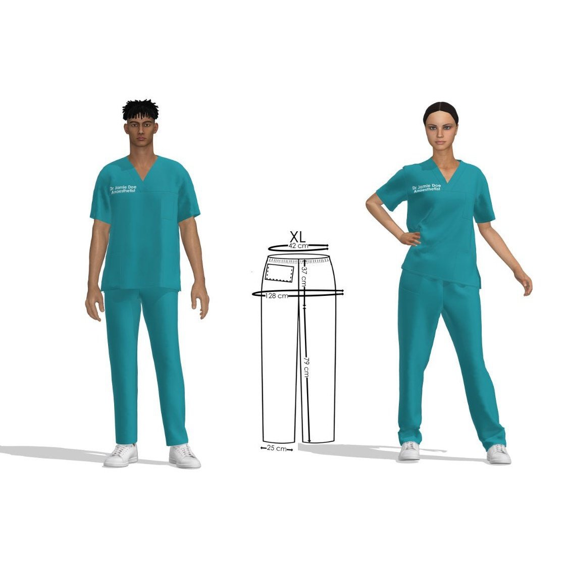 Scrub Pants - Microfibre - Image 76