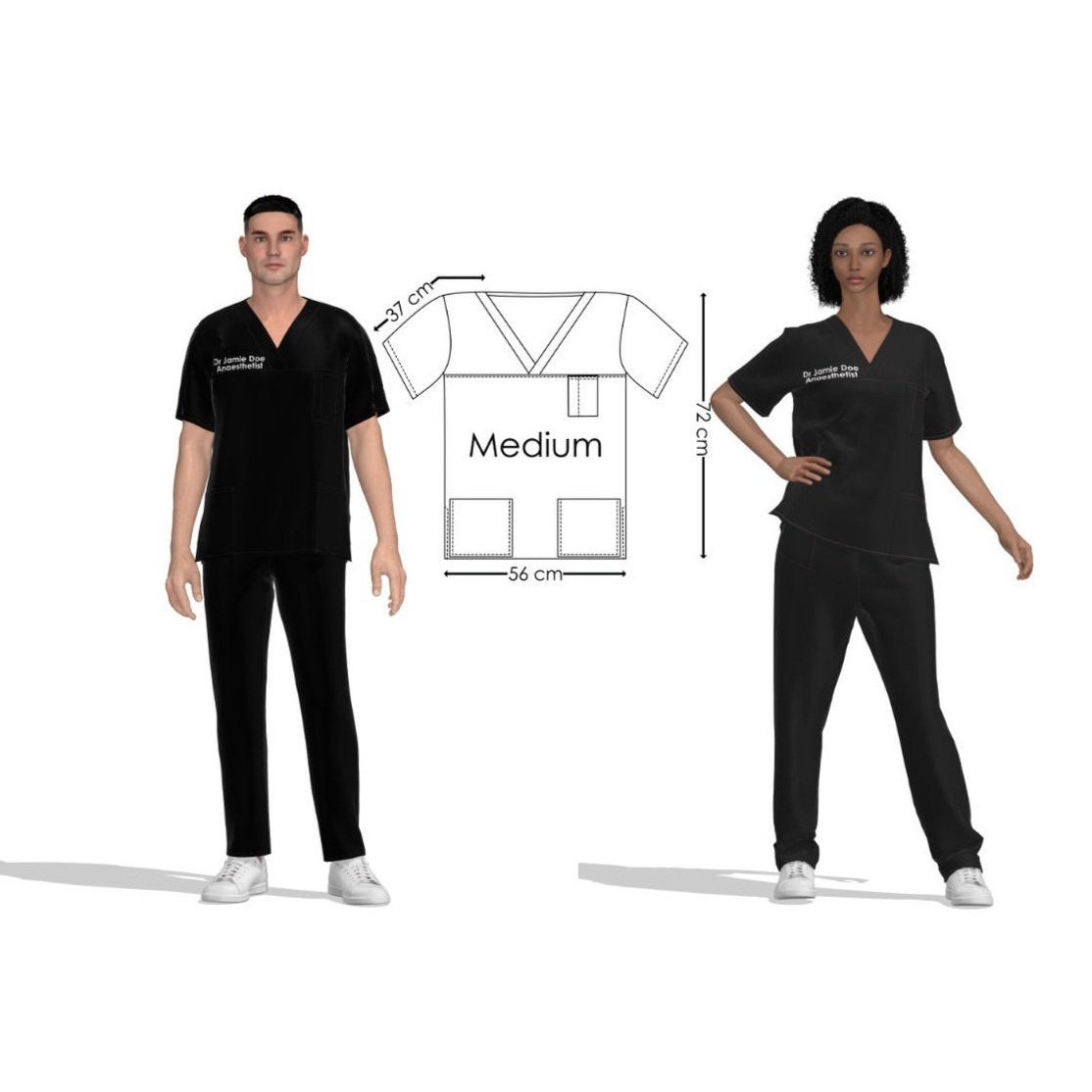 Scrub Tops - Microfibre - Image 4