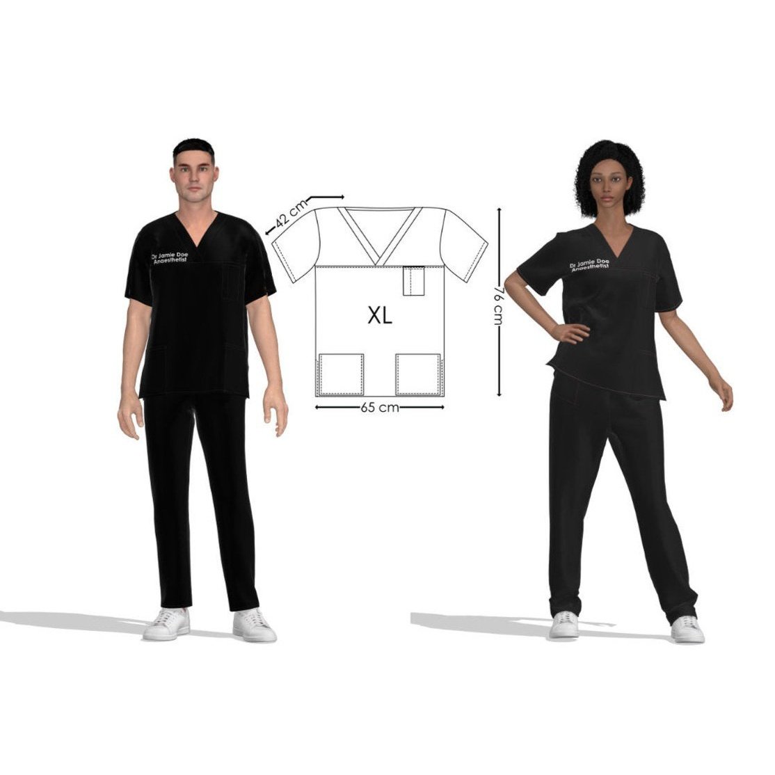 Scrub Tops - Microfibre - Image 6