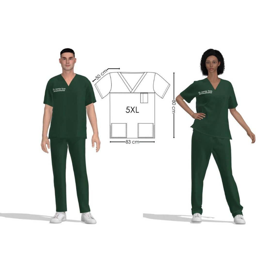 Scrub Tops - Microfibre - Image 40