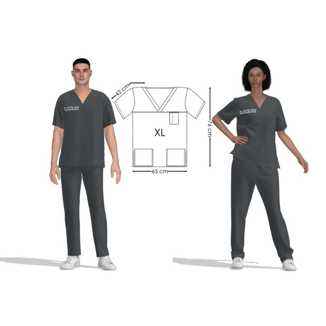 Scrub Tops - Microfibre - Image 26