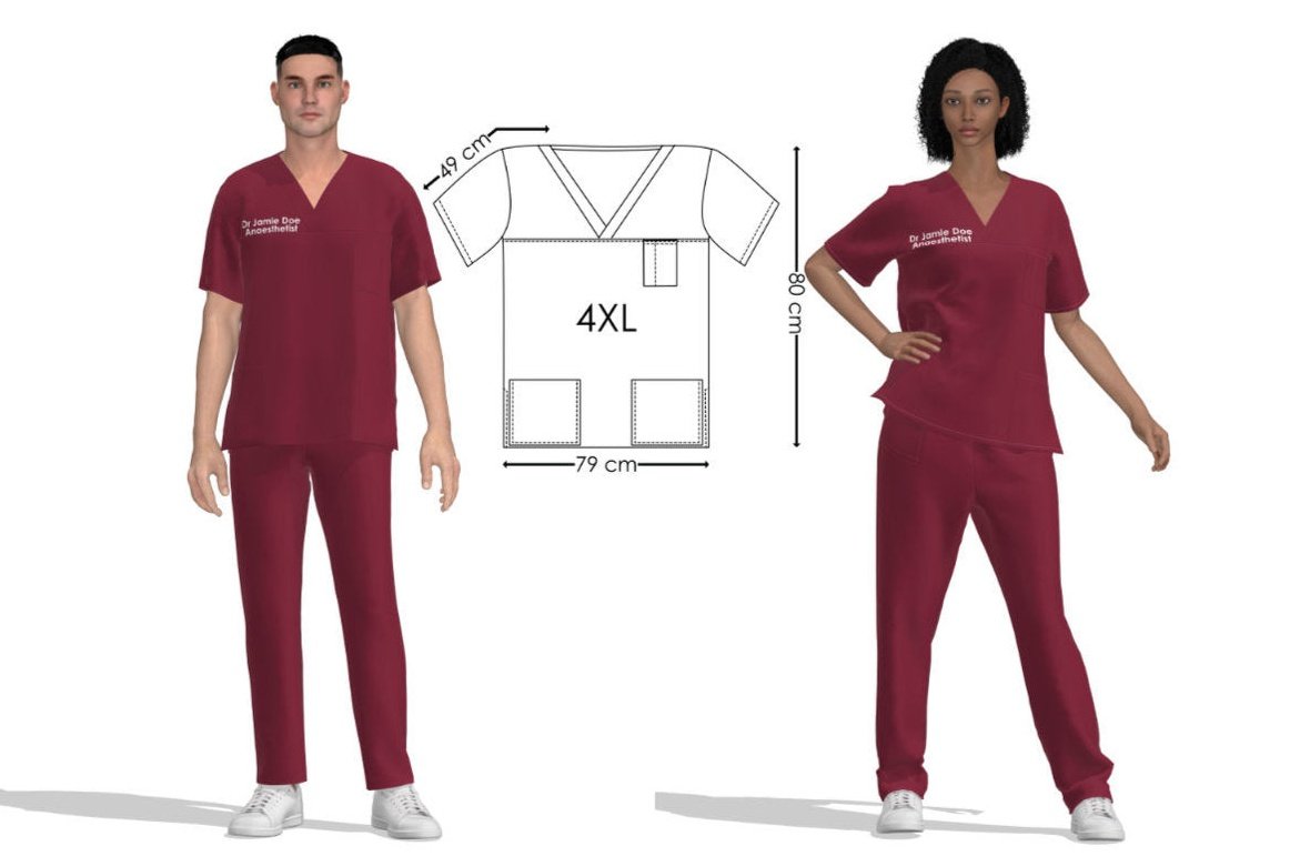 Scrub Tops - Microfibre - Image 99