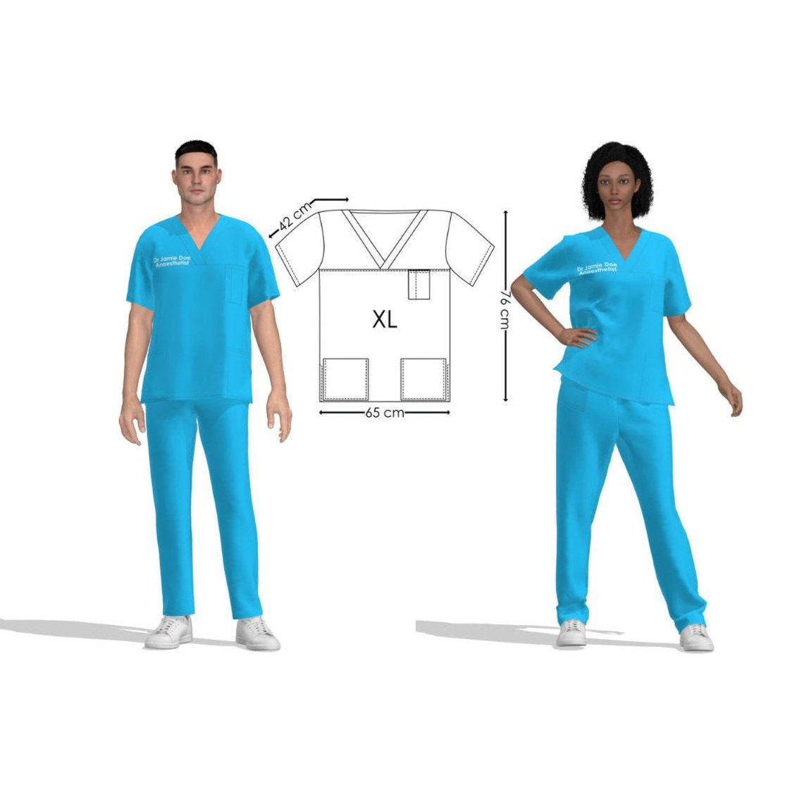 Scrub Tops - Microfibre - Image 46