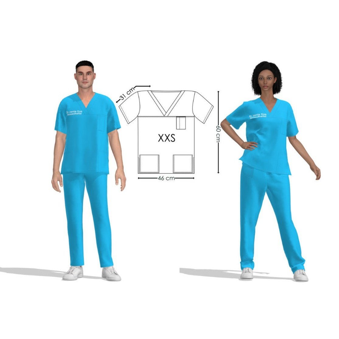 Scrub Tops - Microfibre - Image 41