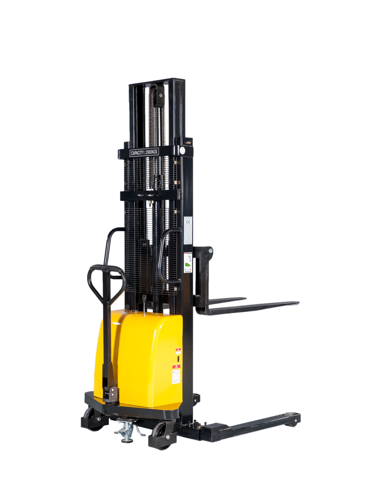 1.5T Semi Electric Stacker – Wide – 3000mm