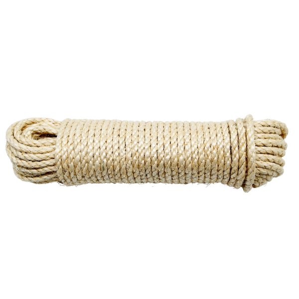 SISAL ROPE HANKS – Different sizes from 5mm x 15m to 12mm x 7m Packs of 10