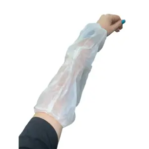 SLEEVE PROTECTOR – DISPOSABLE – WHITE pack of 100 (Copy)