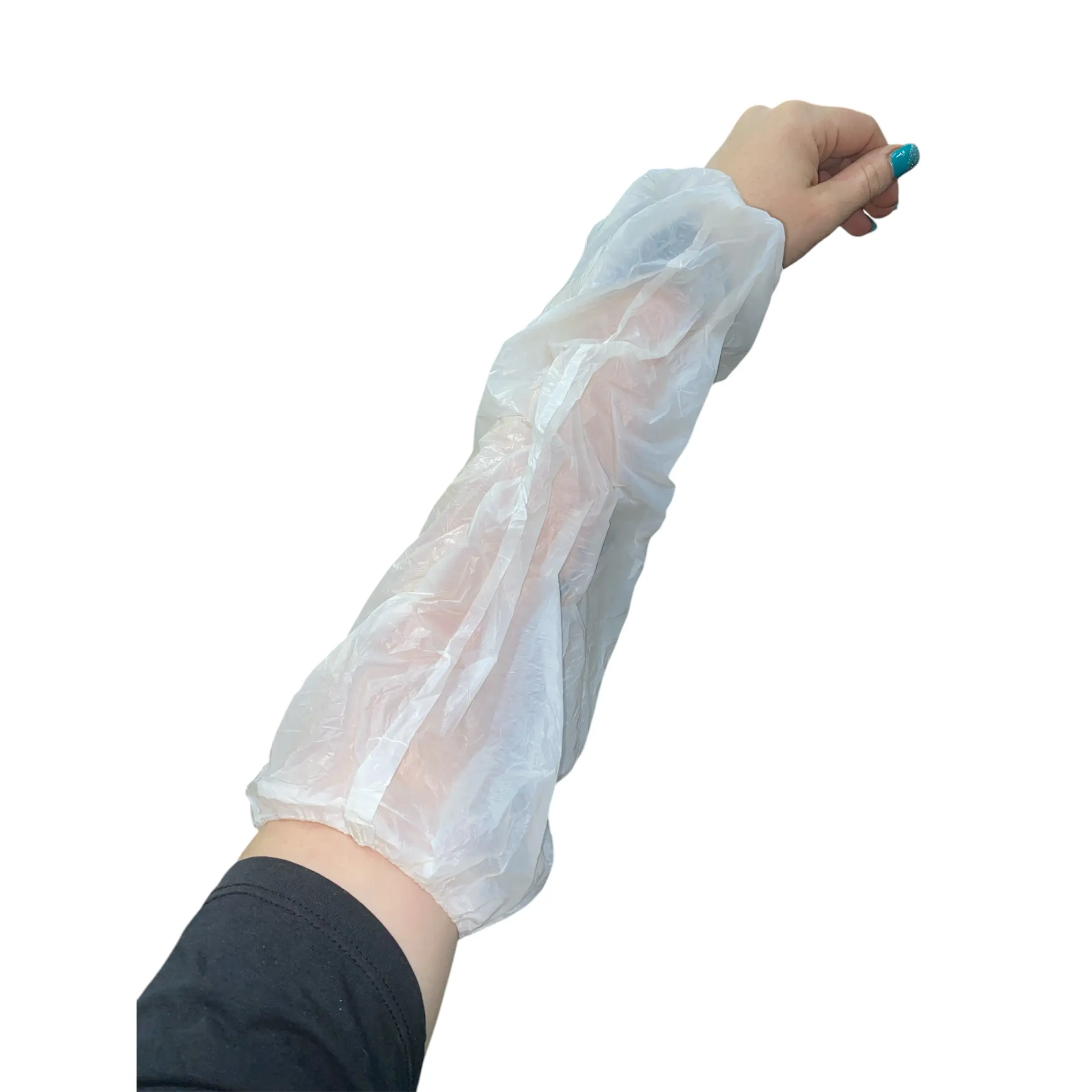 SLEEVE PROTECTOR – DISPOSABLE – WHITE pack of 100 (Copy)
