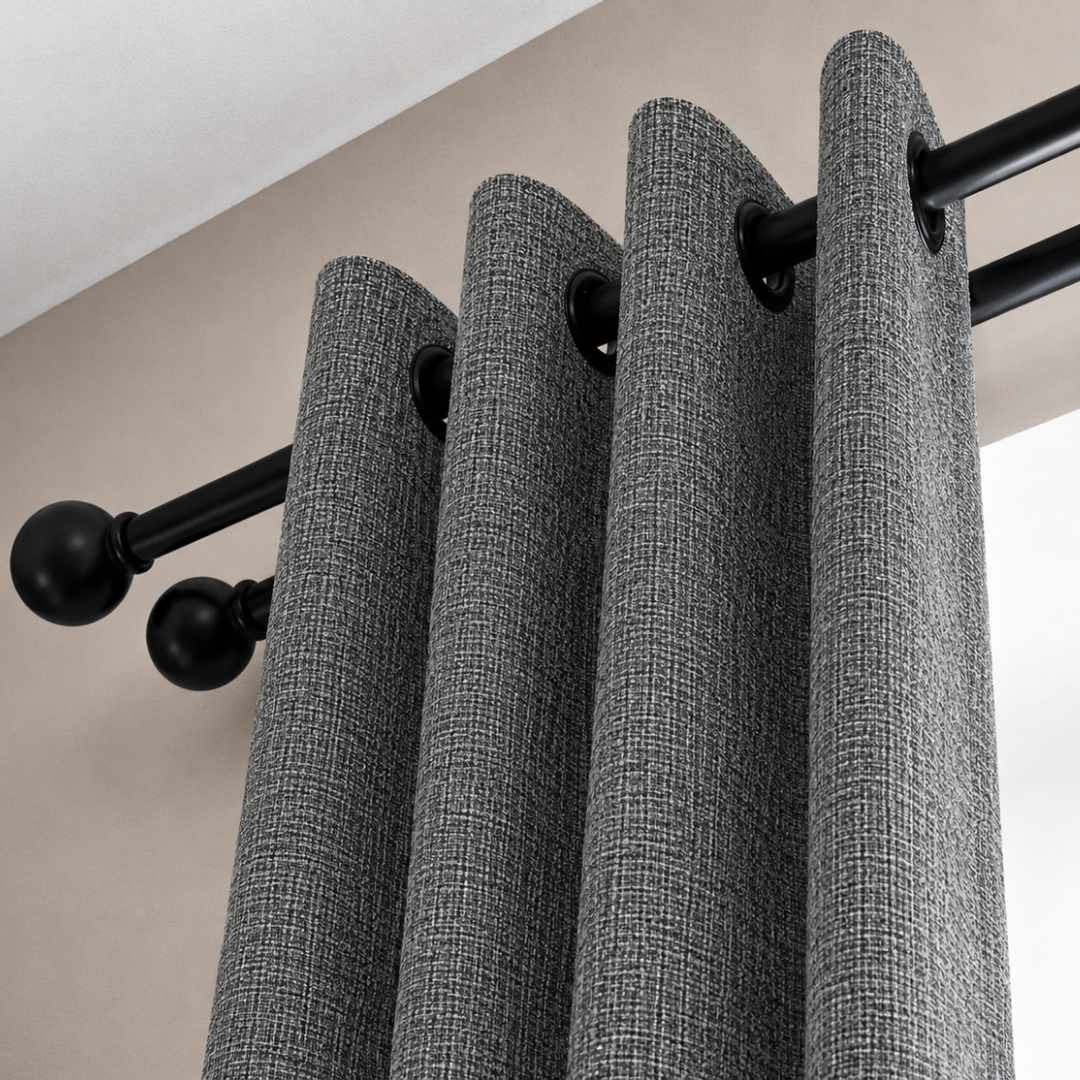 Celeste Blockout Eyelet Tape - Ready Made Curtains - Image 2