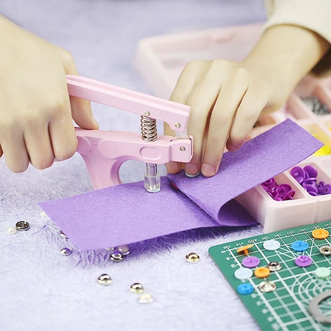 Multifunction Mini Hand Press and Button Kit - Image 3