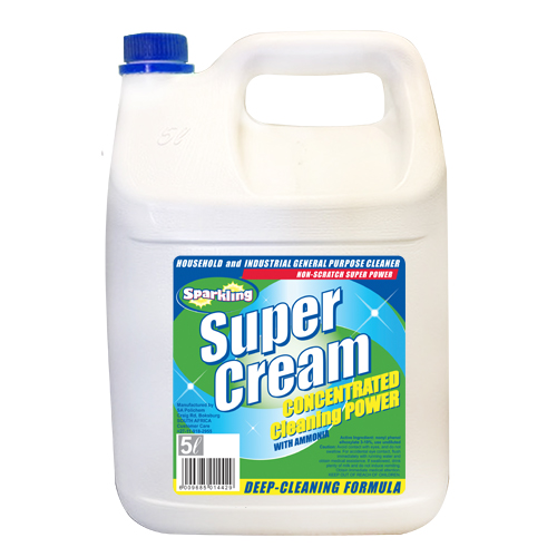 Sparkling Super Cream 5LT, 5LT x 4 and 25LT