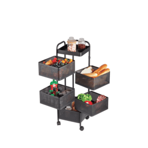 Storage Rack - Rotating Basket