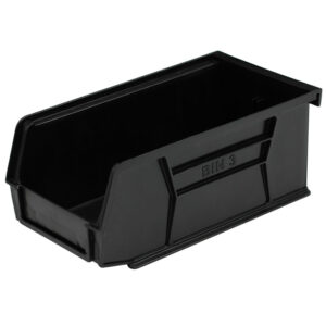 Bin Size 3 Black – 190mm x 105mm x 75mm