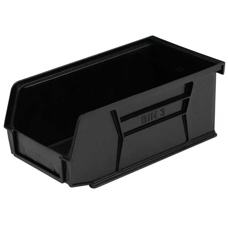 Bin Size 3 Black – 190mm x 105mm x 75mm