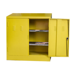 Hazardous Cabinet Hazcab2-Yellow -900hx900wx450d