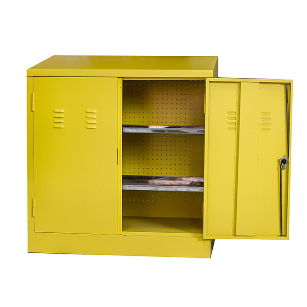 Hazardous Cabinet Hazcab2-Yellow -900hx900wx450d