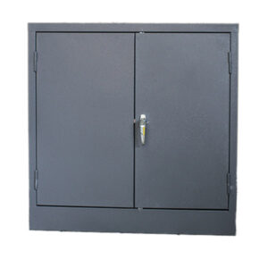 Stationery Cupboard – SC004 – 900h x 900w x 450d – Hammerton Grey/ Ivory Karoo