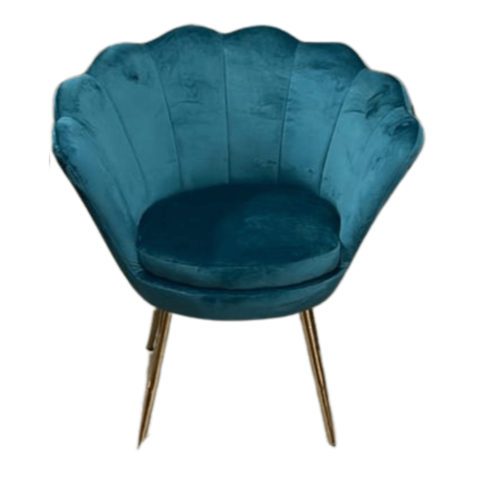 Tulip Sofa Chair - Gold Legs - Image 5