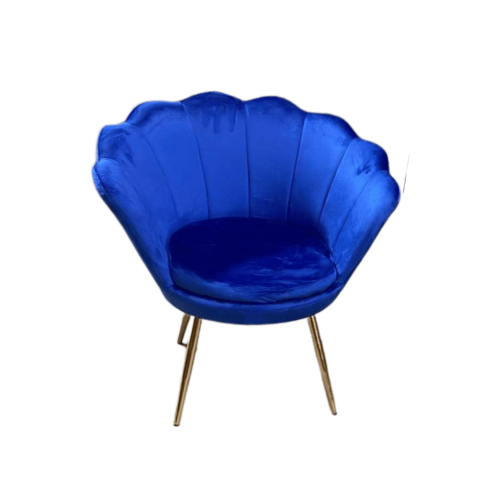 Tulip Sofa Chair - Gold Legs - Image 4