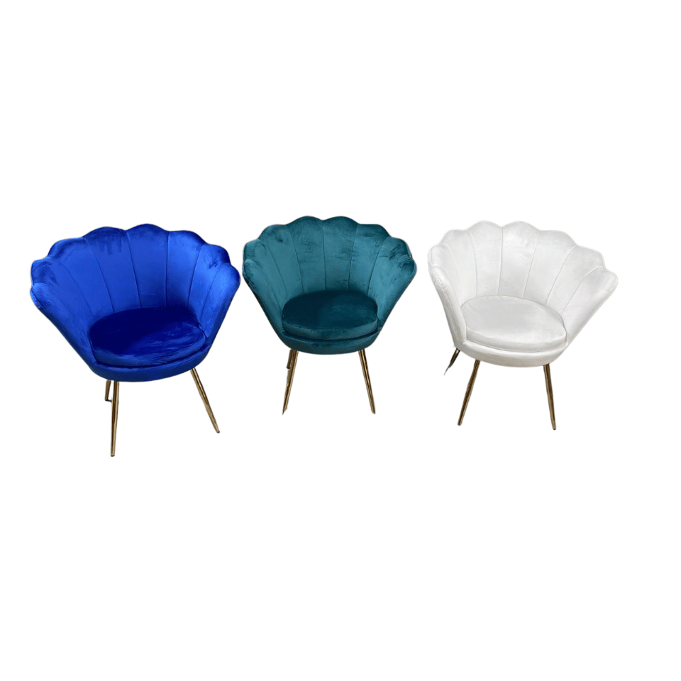 Tulip Sofa Chair - Gold Legs - Image 2
