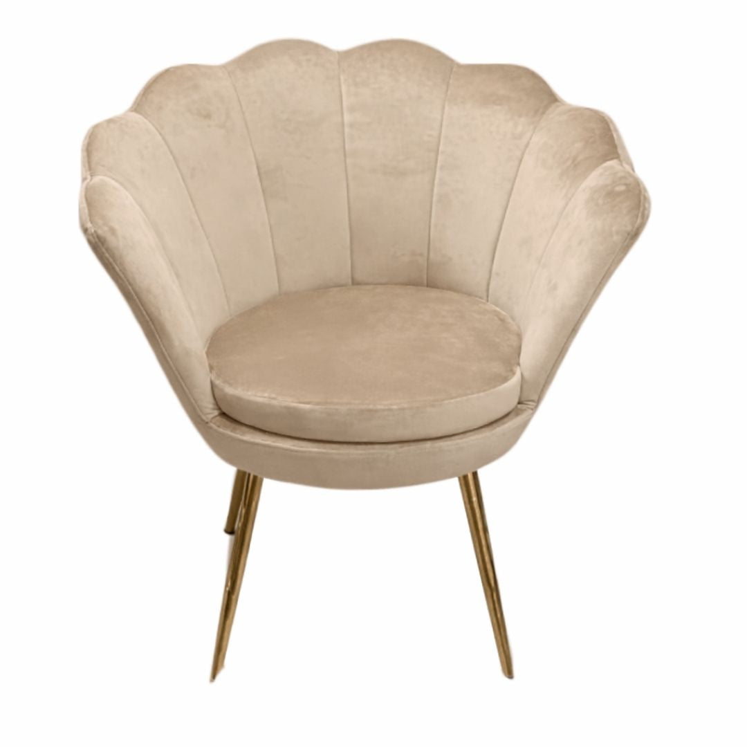 Tulip Sofa Chair - Gold Legs - Image 8