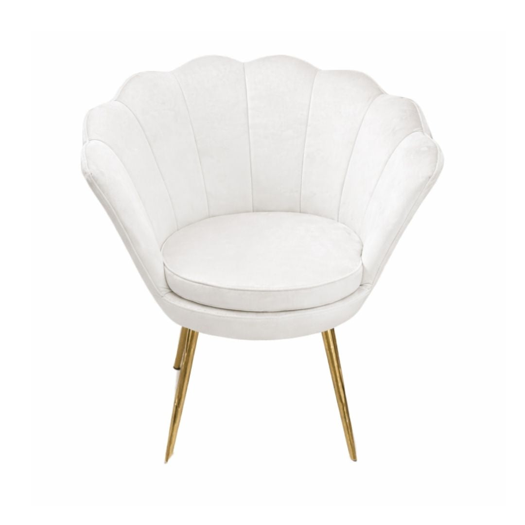 Tulip Sofa Chair - Gold Legs - Image 9