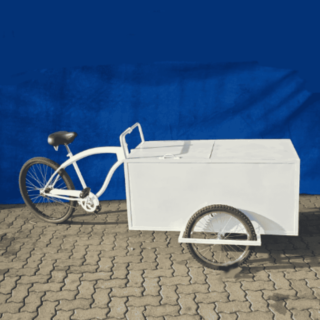 Food Cart with Bicycle - Image 2