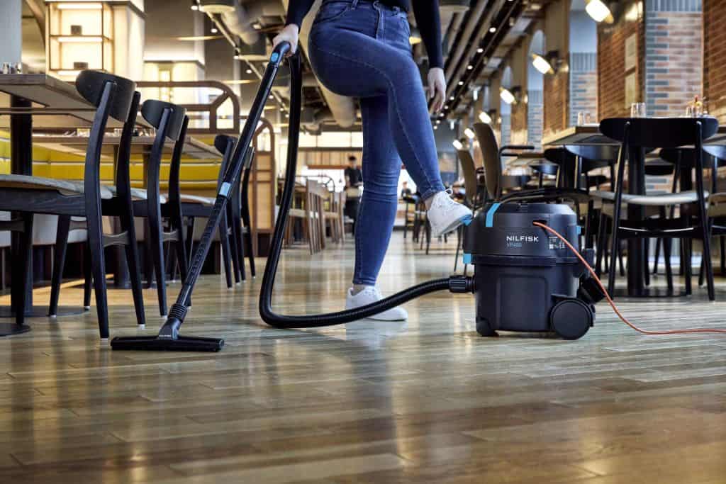 Nilfisk VP400 HEPA Dry Canister Vacuum Cleaner – NEW - Image 10