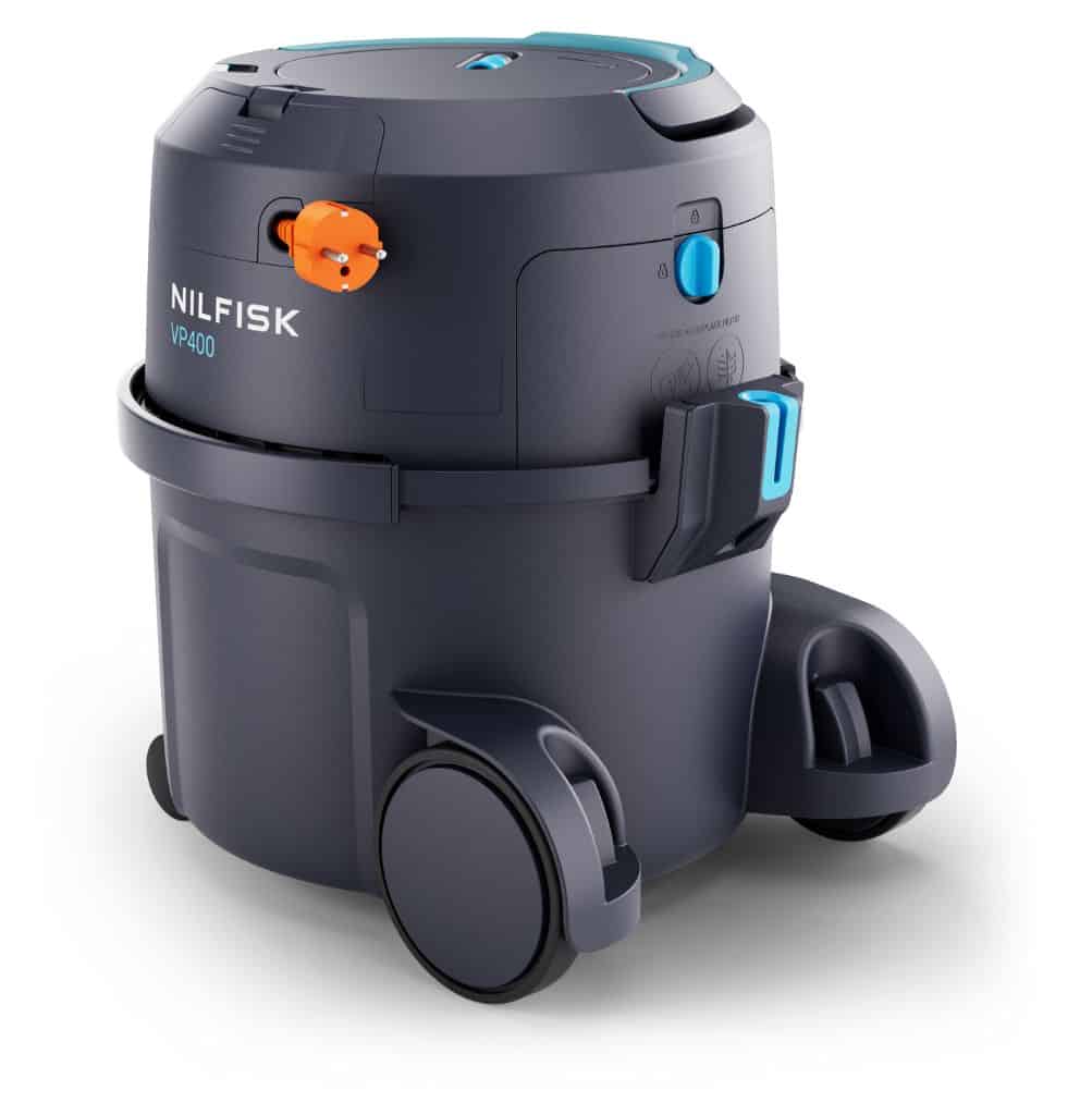 Nilfisk VP400 HEPA Dry Canister Vacuum Cleaner – NEW - Image 3
