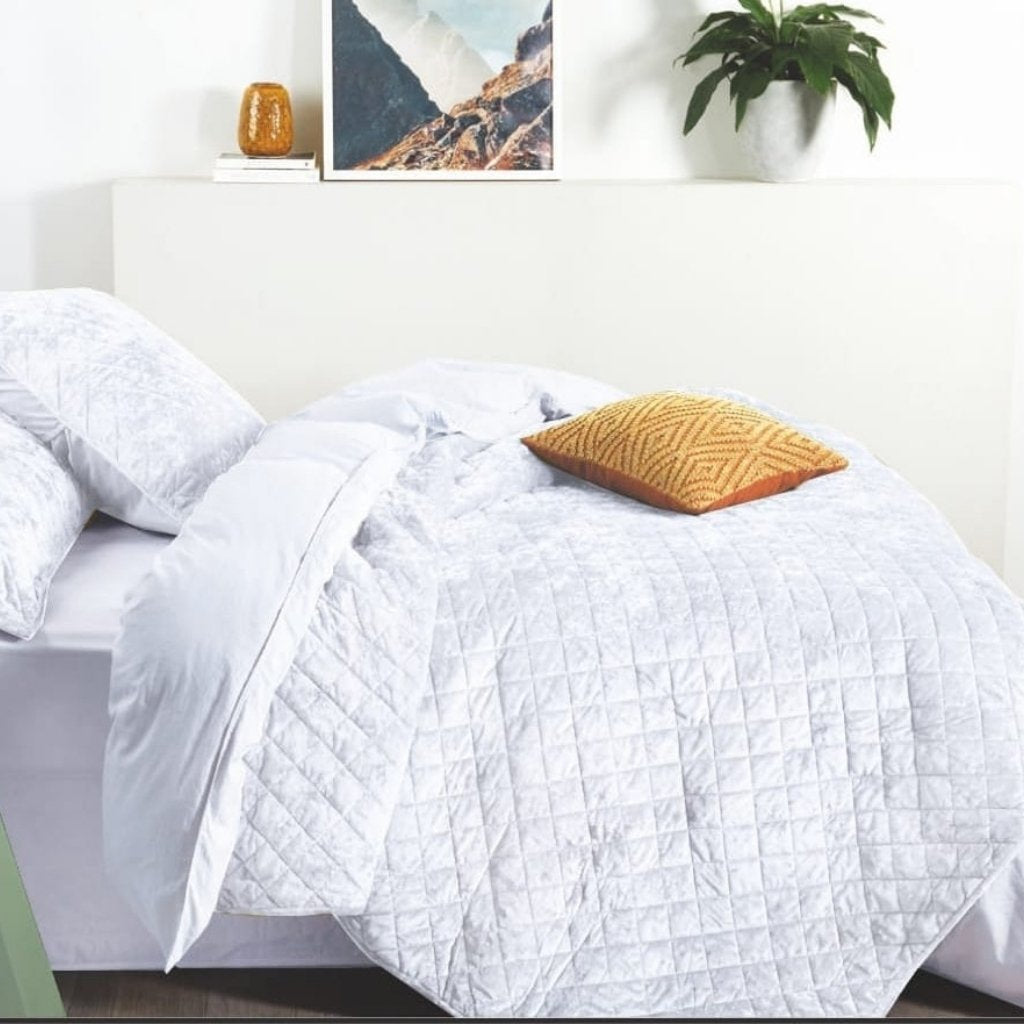 Bedding Set - Velvet Crush Bedspread Sets 5 PC Queen - Image 7