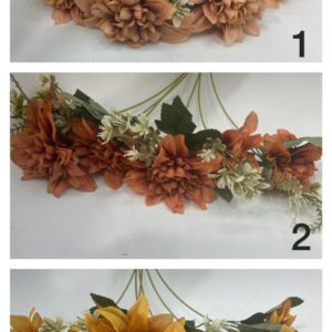 Artificial Flowers - Terracotta Long Stem