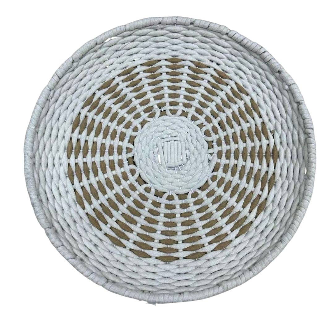 Woven Back Drop Tray - Wicker - Image 3
