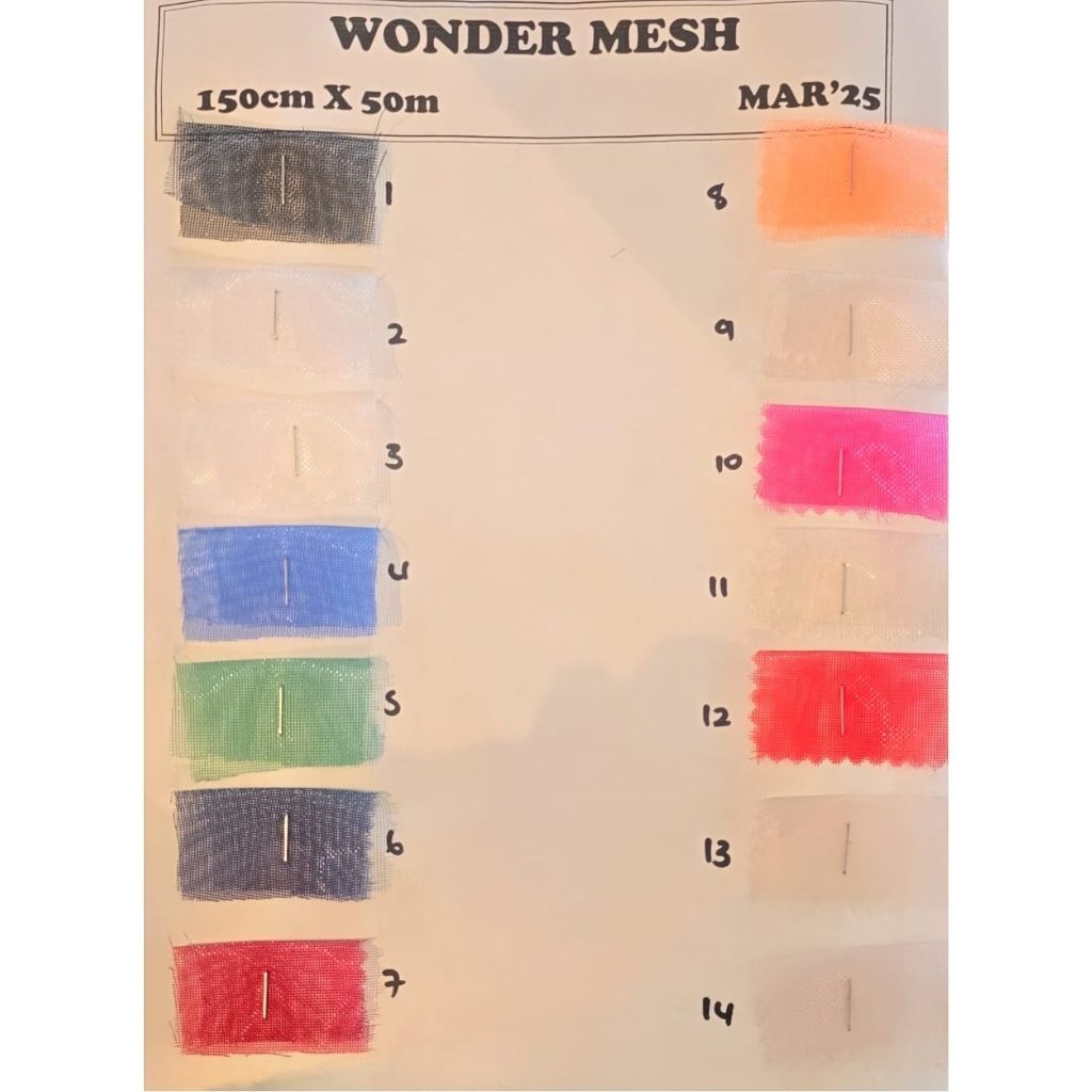 Wonder Mesh - Crinolene – 150cm Wide - Image 3
