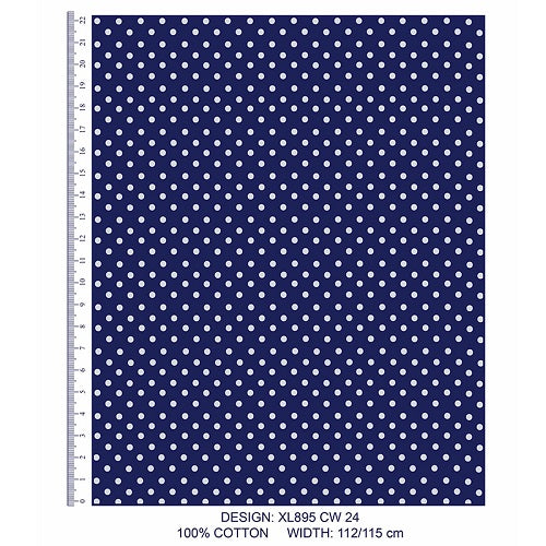 Fabric - Edenrose Polka Dot - Image 12
