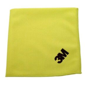 3M Scotch Brite Microfiber Cleaning Cloths Yellow (Pack of 2)