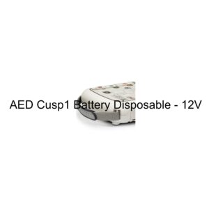 AED Cusp1 Battery Disposable - 12V, 200 Shocks, 8 Hrs