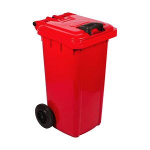 Wheelie Bin 80L Virgin (Non-SABS) – Blue, Red, Yellow and Municipality Green
