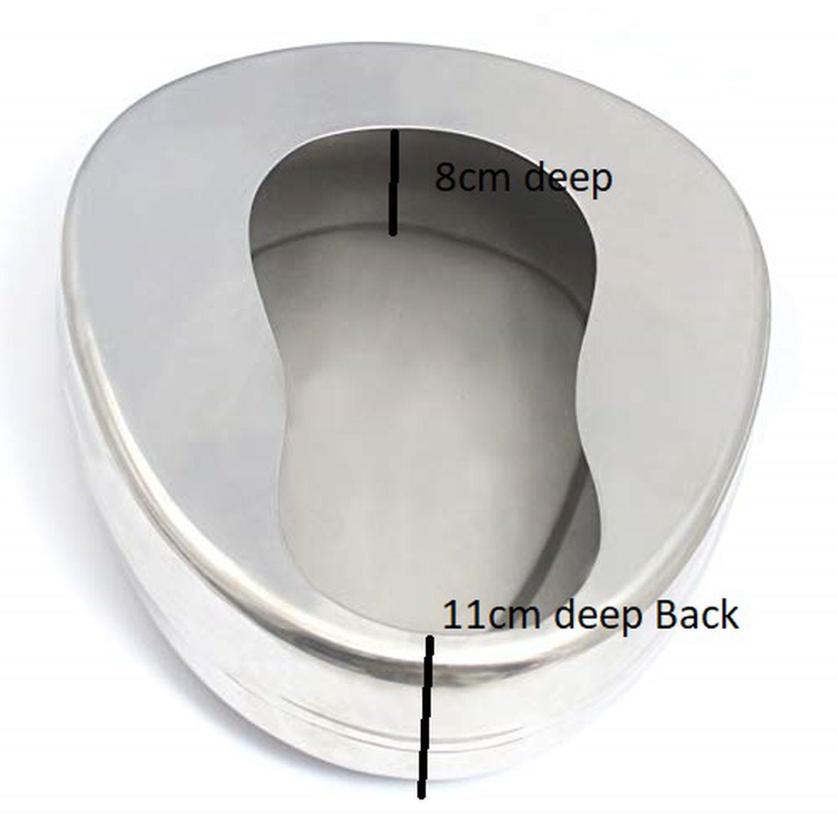 Bedpan (Adult stainless steel)