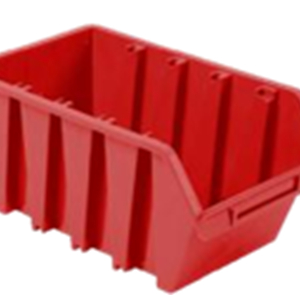 EEZEESTOR BIN 7 – Black, Blue, Clear, Green, Grey, Orange, Red and Yellow – 275L X 205W X 180H